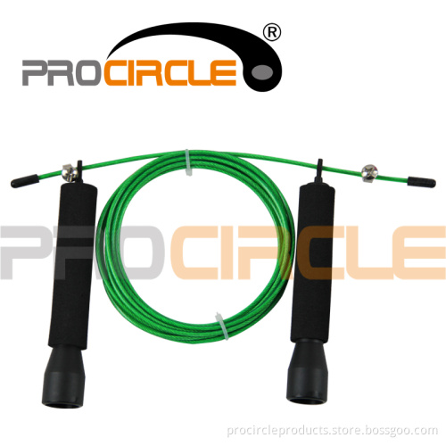 Crossfit Soft Foam Handle Design Speed Jump Rope (PC-JR1078)